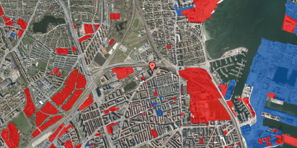 Jordforureningskort på Bellmansgade 19, 7. tv, 2100 København Ø