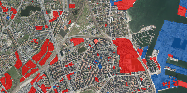 Jordforureningskort på Bellmansgade 20, 1. th, 2100 København Ø