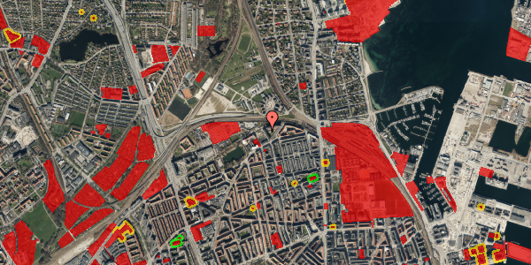 Jordforureningskort på Bellmansgade 21, st. tv, 2100 København Ø