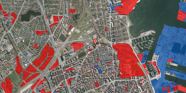 Jordforureningskort på Bellmansgade 21, 1. th, 2100 København Ø