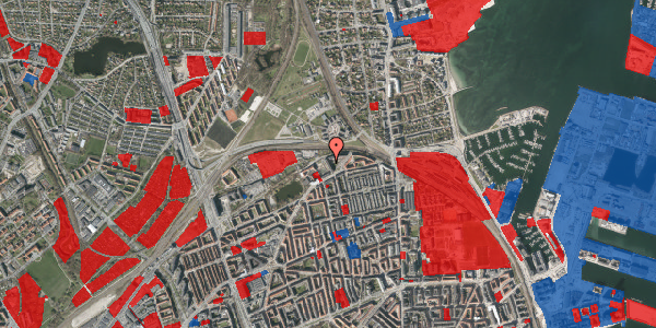 Jordforureningskort på Bellmansgade 21, 7. tv, 2100 København Ø