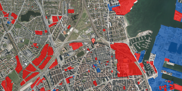 Jordforureningskort på Bellmansgade 23, st. tv, 2100 København Ø