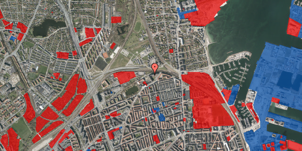Jordforureningskort på Bellmansgade 25, 1. tv, 2100 København Ø