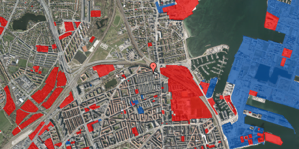 Jordforureningskort på Berggreensgade 8, 2100 København Ø