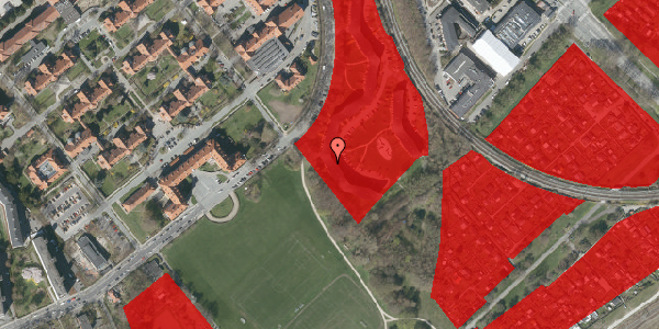 Jordforureningskort på Bispebjerg Bakke 18D, 1. th, 2400 København NV