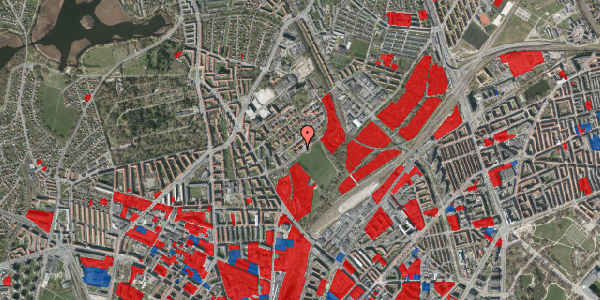 Jordforureningskort på Bispebjerg Bakke 23A, 2. th, 2400 København NV