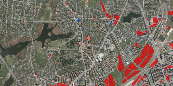 Jordforureningskort på Bispebjergvej 66, 1. th, 2400 København NV