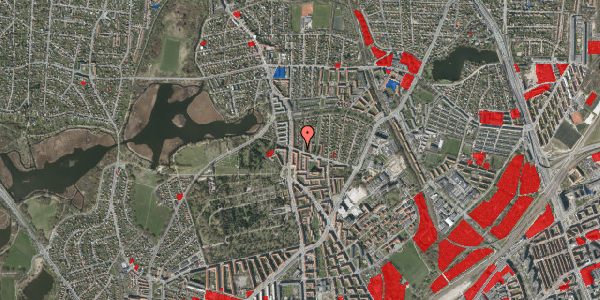 Jordforureningskort på Bispebjergvej 68, 1. th, 2400 København NV