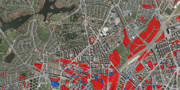 Jordforureningskort på Bispeparken 4, 1. th, 2400 København NV