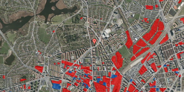 Jordforureningskort på Bispeparken 5, 1. th, 2400 København NV