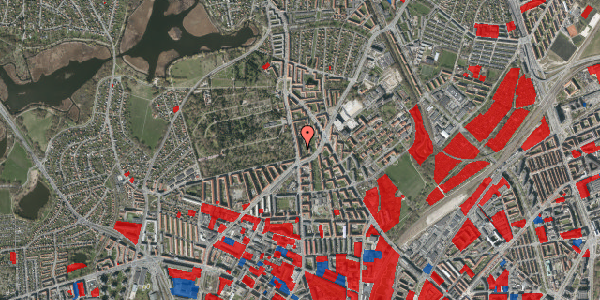 Jordforureningskort på Bispeparken 9, 1. th, 2400 København NV