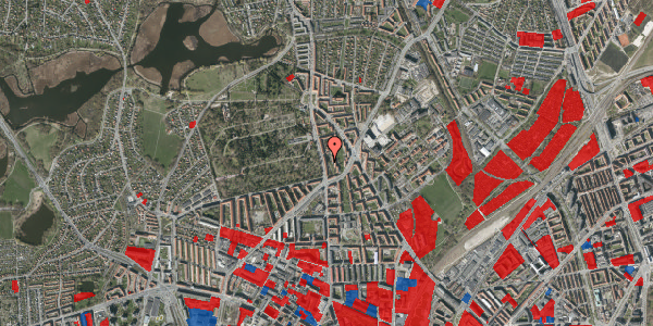 Jordforureningskort på Bispeparken 12, 1. th, 2400 København NV