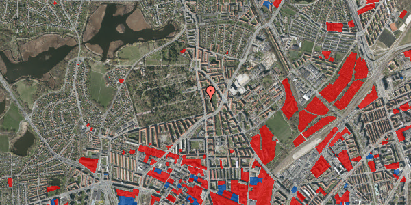 Jordforureningskort på Bispeparken 14, 1. tv, 2400 København NV