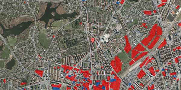 Jordforureningskort på Bispeparken 16, 1. th, 2400 København NV