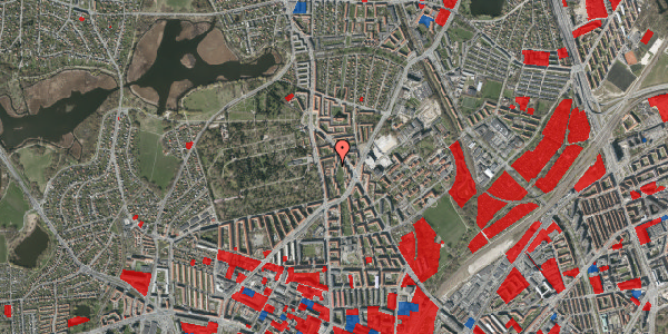 Jordforureningskort på Bispeparken 29, 1. th, 2400 København NV