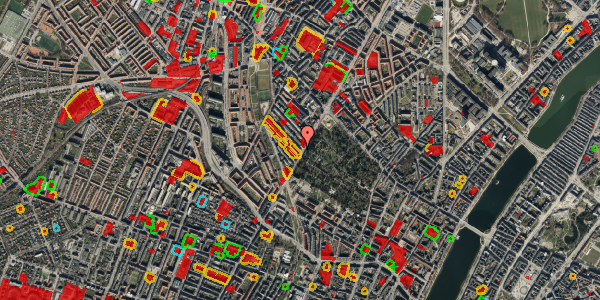 Jordforureningskort på Bjelkes Allé 1, st. , 2200 København N