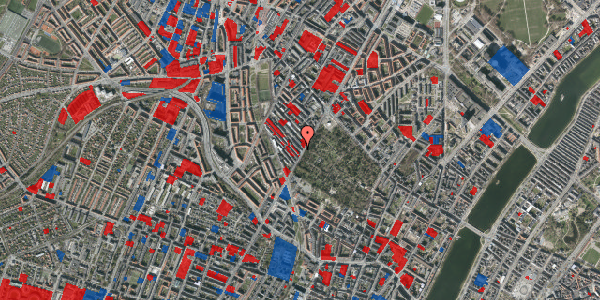 Jordforureningskort på Bjelkes Allé 1, 1. th, 2200 København N