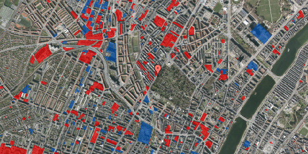 Jordforureningskort på Bjelkes Allé 1, 1. tv, 2200 København N