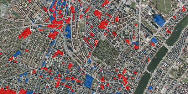 Jordforureningskort på Bjelkes Allé 1, 2. th, 2200 København N