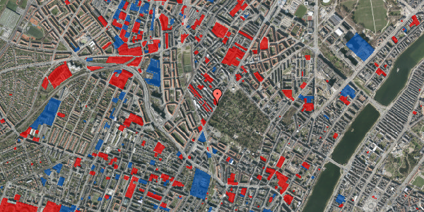 Jordforureningskort på Bjelkes Allé 3, 2. tv, 2200 København N