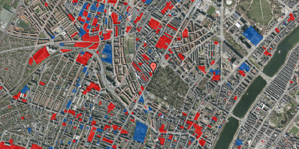 Jordforureningskort på Bjelkes Allé 4, st. 1, 2200 København N