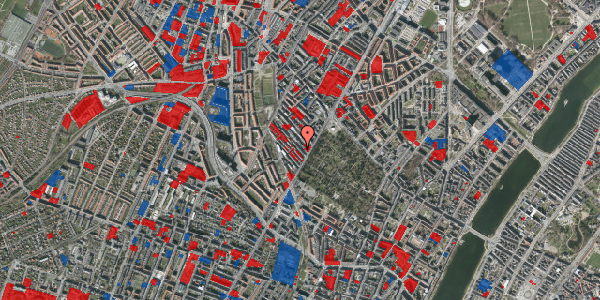 Jordforureningskort på Bjelkes Allé 7A, 1. th, 2200 København N