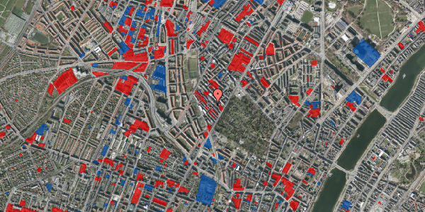 Jordforureningskort på Bjelkes Allé 11B, 1. th, 2200 København N