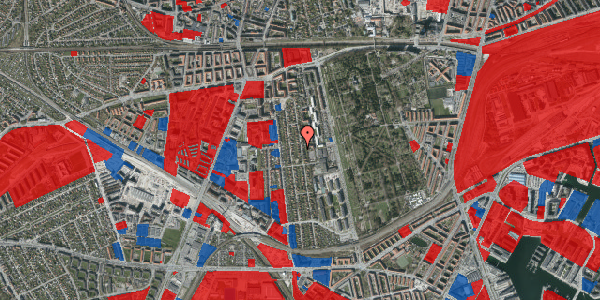 Jordforureningskort på Bjørnsonsvej 34, 2500 Valby