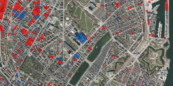 Jordforureningskort på Blegdamsvej 74F, 4. , 2100 København Ø