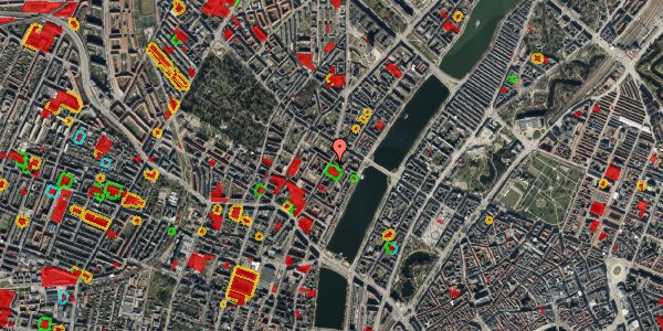 Jordforureningskort på Blågårdsgade 13, 1. tv, 2200 København N