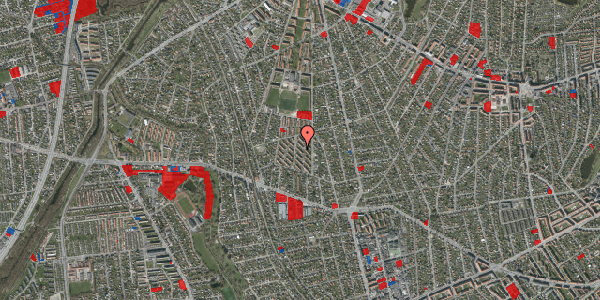 Jordforureningskort på Boeslundevej 84, 2700 Brønshøj