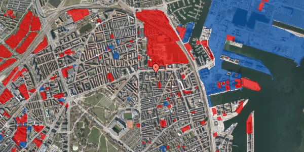 Jordforureningskort på Bogensegade 5, 1. th, 2100 København Ø