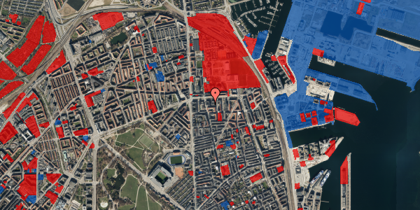 Jordforureningskort på Bogensegade 5, 3. tv, 2100 København Ø