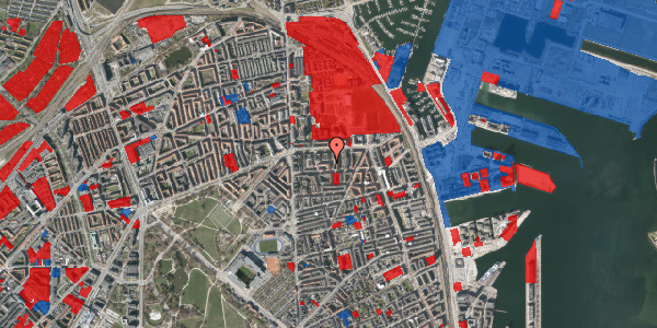 Jordforureningskort på Bogensegade 10, 1. th, 2100 København Ø