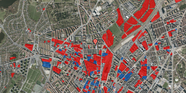 Jordforureningskort på Bogtrykkervej 8, 1. th, 2400 København NV