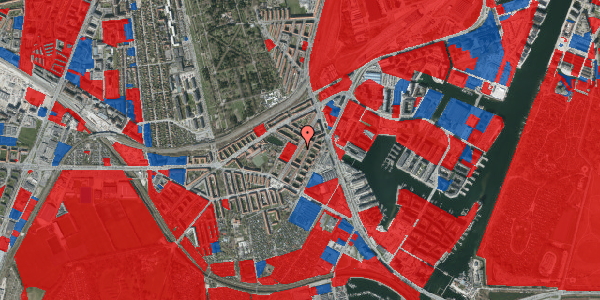 Jordforureningskort på Borgbjergsvej 29, 1. th, 2450 København SV