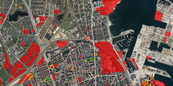 Jordforureningskort på Sibeliusgade 17, 3. th, 2100 København Ø