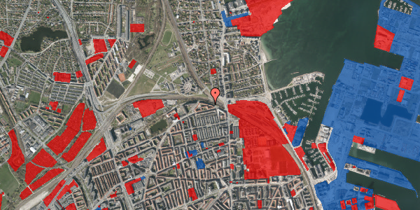 Jordforureningskort på Sibeliusgade 15, 3. th, 2100 København Ø