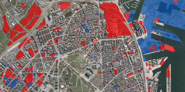 Jordforureningskort på Borgmester Jensens Allé 2, kl. , 2100 København Ø