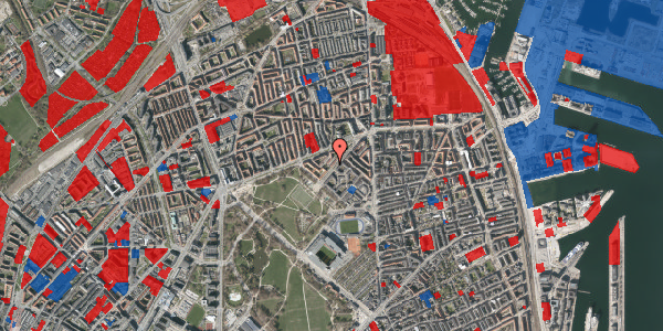 Jordforureningskort på Borgmester Jensens Allé 16, 4. , 2100 København Ø