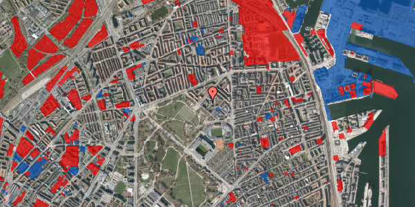 Jordforureningskort på Borgmester Jensens Allé 31A, st. 3, 2100 København Ø