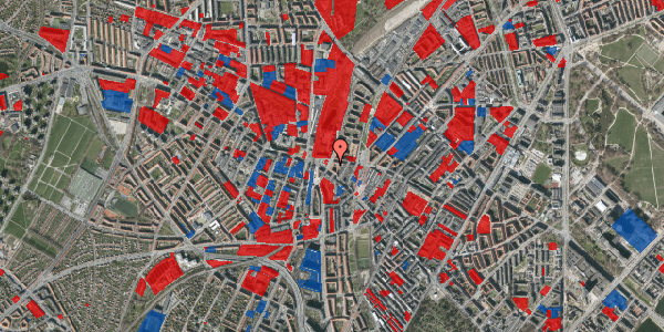 Jordforureningskort på Borgmestervangen 4, st. th, 2200 København N