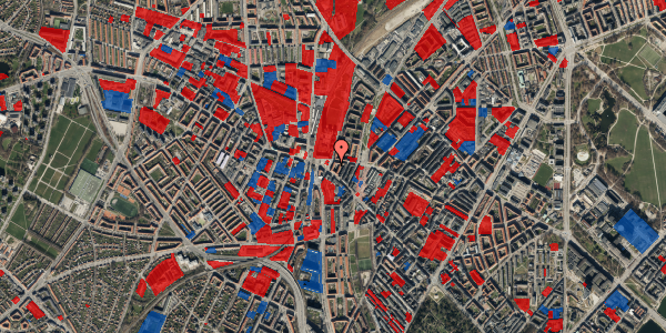 Jordforureningskort på Borgmestervangen 4, 1. th, 2200 København N