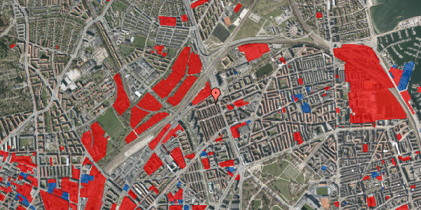 Jordforureningskort på Borthigsgade 8, 2. th, 2100 København Ø