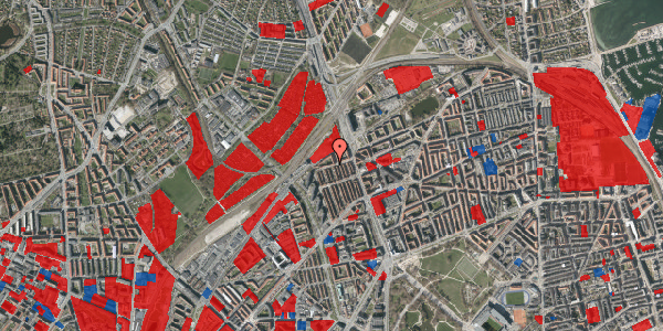 Jordforureningskort på Borthigsgade 12, 1. th, 2100 København Ø
