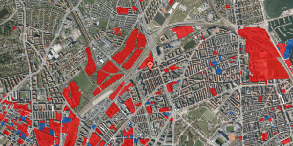 Jordforureningskort på Borthigsgade 15, st. , 2100 København Ø