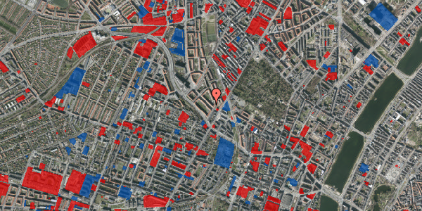 Jordforureningskort på Borups Allé 8, 2. tv, 2200 København N