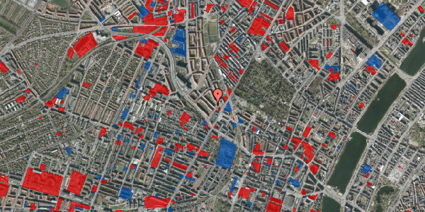 Jordforureningskort på Borups Allé 8, 3. tv, 2200 København N