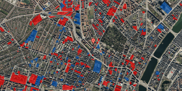 Jordforureningskort på Borups Allé 10, 1. th, 2200 København N