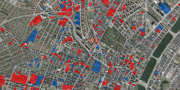 Jordforureningskort på Borups Allé 12, 3. tv, 2200 København N